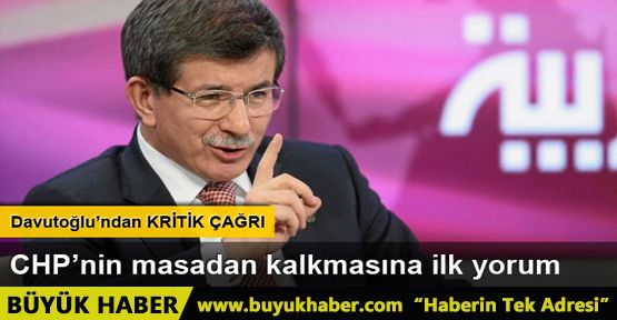 Davutoğlu'ndan anayasa çağrısı