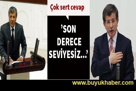 Davutoğlu'ndan Balbay'a çok sert yanıt