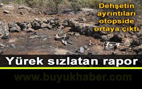 Dehşetin ayrıntısı otopsi raporunda