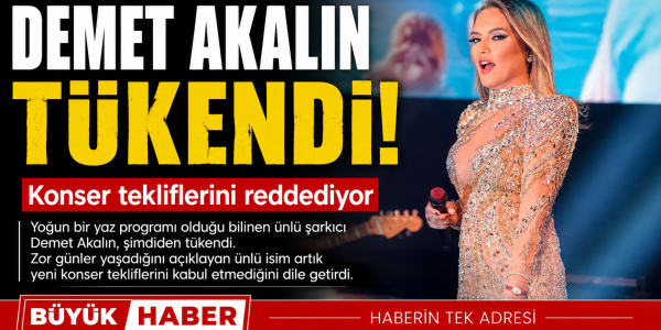 Demet Akalın'dan Dikkat Çeken Karar