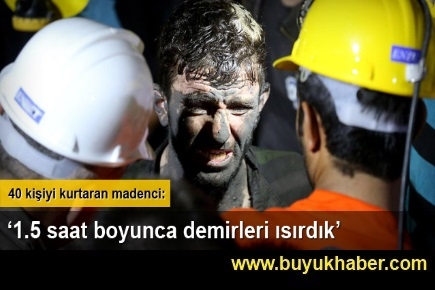 Demirleri ısırarak hayatta kaldık