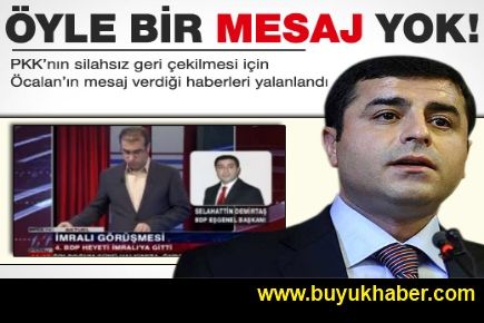 Demirtaş: Silahsız geri çekilme mesajı yok