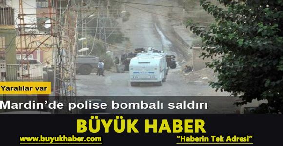 Derik'te PKK saldırısında 2 polis yaralandı