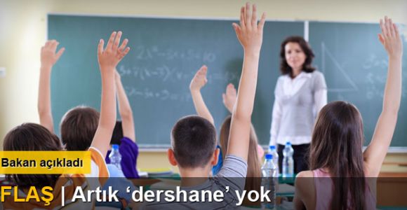 Dershanelere yeni düzenleme