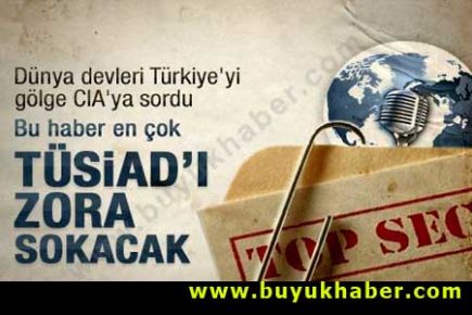 Dev şirketler gölge CIA'dan Türkiye bilgileri almış