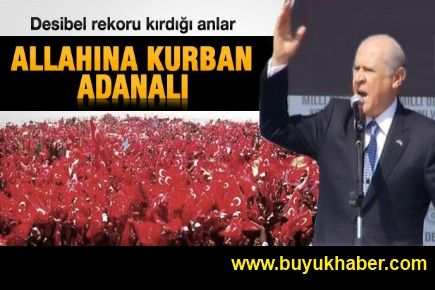 Devlet Bahçeli Adana'da konuştu