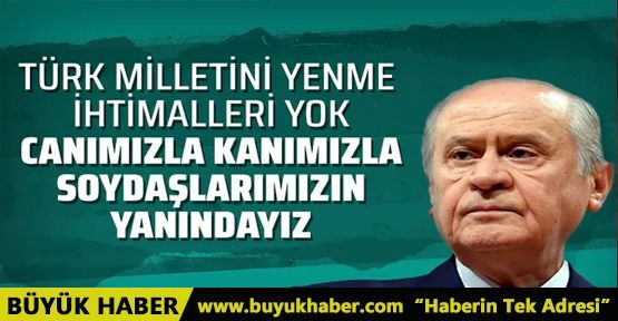 Devlet Bahçeli'den Ermenistan açıklaması