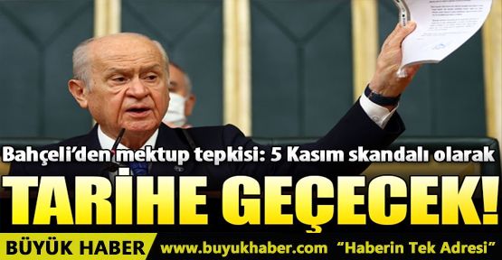 Devlet Bahçeli'den Kılıçdaroğlu'na büyükelçilere mektup tepkisi