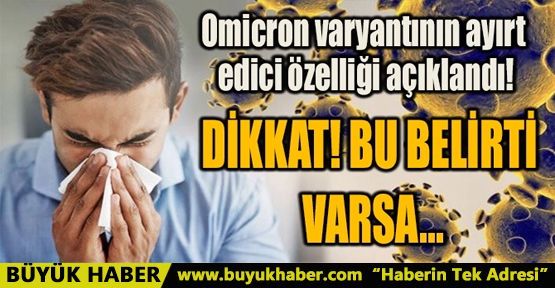 DİKKAT! BU BELİRTİ VARSA