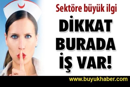Dikkat burada iş var!