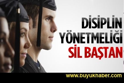 Disiplin yönetmeliği sil baştan