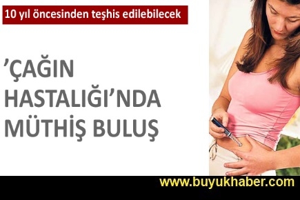 Diyabete 10 yıl erken teşhis