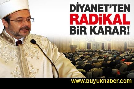 Diyanet İşleri'nden radikal 'seccade' kararı