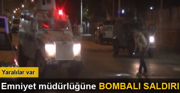 Diyarbakır Emniyet Müdürlüğü'ne bombalı saldırı: 2 yaralı