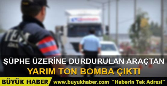 Diyarbakır'da bomba yüklü araç yakalandı