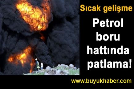 Diyarbakır'da boru hattında patlama