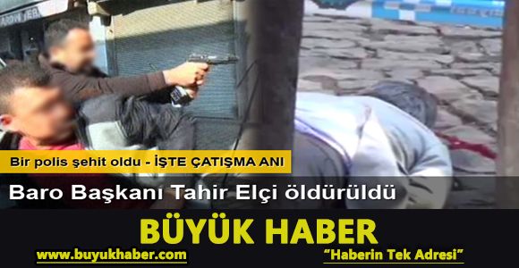 Diyarbakır'da çatışma: İHA'ya göre Tahir Elçi hayatını kaybetti