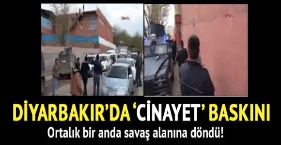 Diyarbakır'da cinayet zanlısına polis operasyonu
