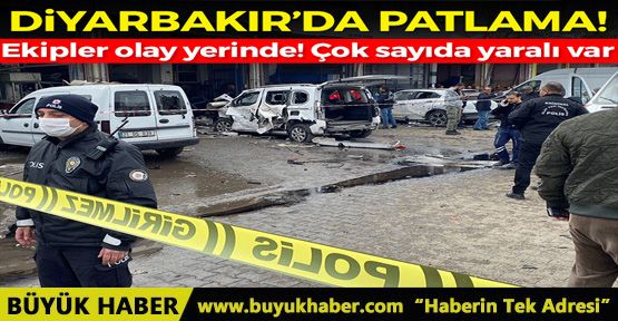 Diyarbakır'da sanayi sitesinde patlama