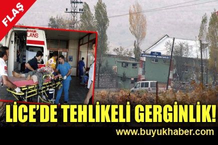 Diyarbakır'da tehlikeli gerginlik