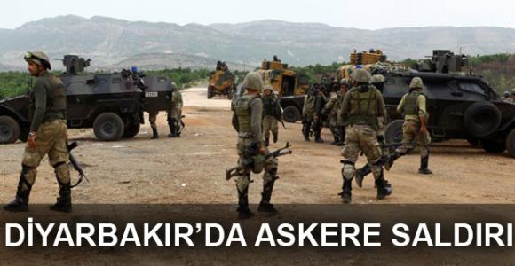 Diyarbakır'da terör saldırısı: 1 asker yaralandı