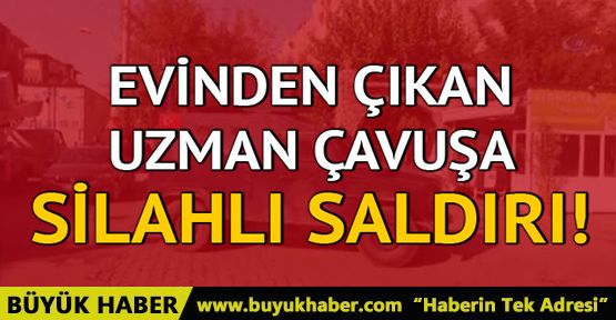 Diyarbakır'da uzman çavuşa silahlı saldırı
