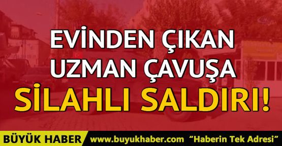 Diyarbakır'da uzman çavuşa silahlı saldırı