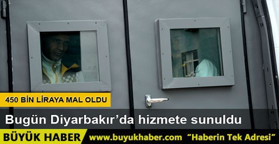 Diyarbakır’da zırhlı ambulans dönemi