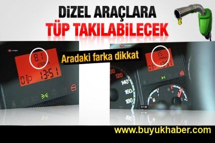 Dizel araçlara da LPG takılabilecek