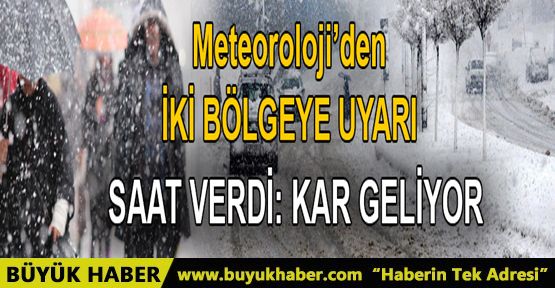 Doğu Karadeniz ve Doğu Anadolu’da kar bekleniyor