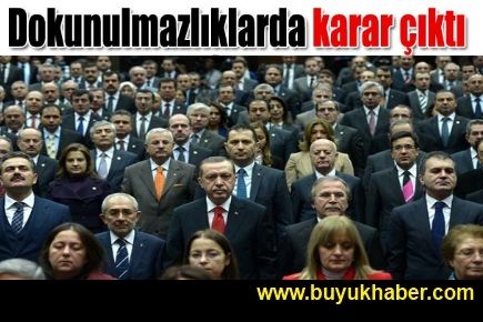 Dokunulmazlıklarda karar çıktı