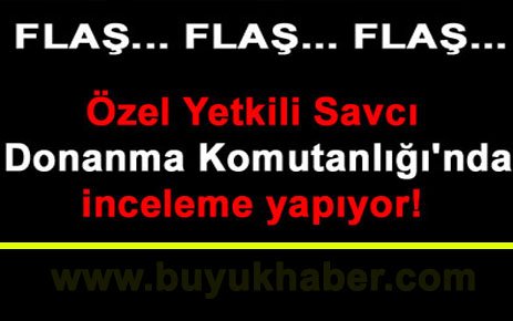 Donanma Komutanlığı'nda arama