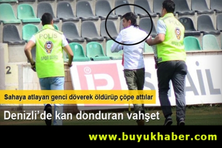 Döverek öldürüp çöpe attılar