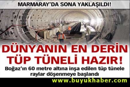 Dünyanın en derin tüp tüneli hazır!