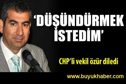 Düşündürmek istedim