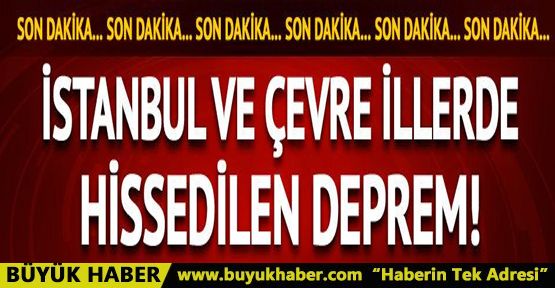 Düzce'de deprem! İstanbul ve çevre illerde hissedildi