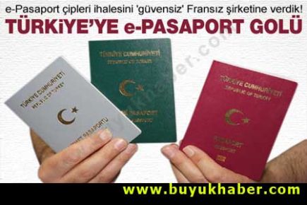 e-pasaport ihalesi Fransız şirketinin