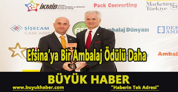 Efsina'ya Bir Ambalaj Ödülü Daha