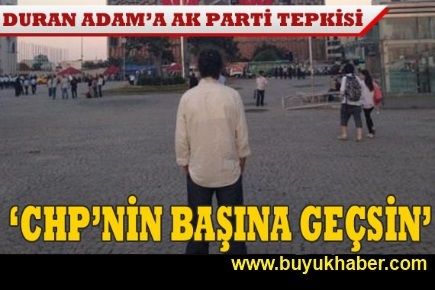 EGEMEN BAĞIŞ'TAN DURAN ADAM TEPKİSİ