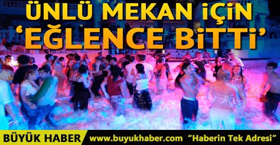 Eğlence bitti