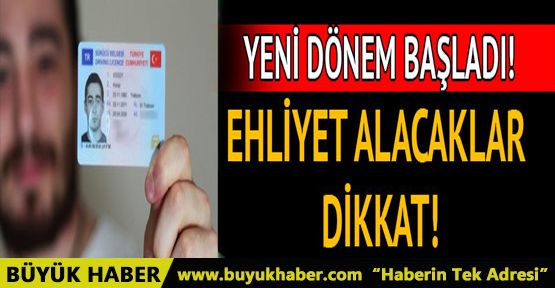 Ehliyet uygulama sınavlarında 'tablet' dönemi başladı