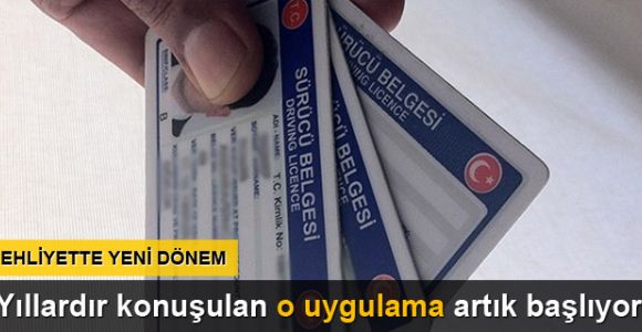Ehliyette yeni dönem: Son tarih 10 Eylül