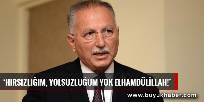 Ekmeleddin İhsanoğlu: Hırsızlığım, yolsuzluğum yok Elhamdülillah!