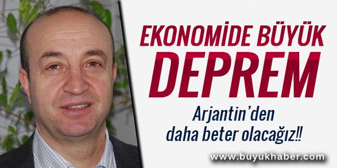 Ekonomist Sadi Uzunoğlu: Sonumuz oradan beter olacak