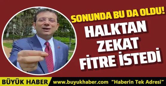 Ekrem İmamoğlu fetvaya gerek yok dedi belediye için fitre ve zekat istedi