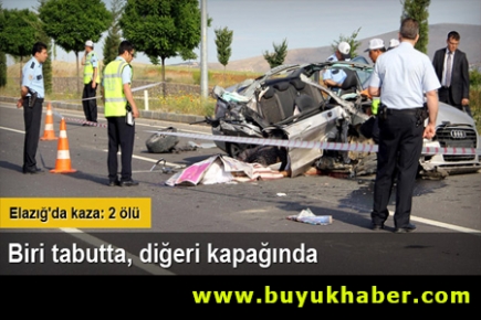 Elazığ'da trafik kazası: 2 ölü, 2 yaralı