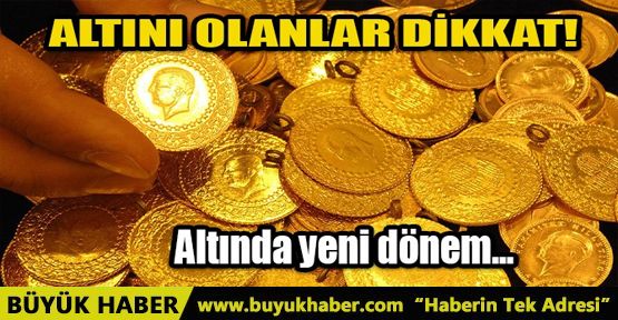 ELİNDE ALTINI OLANLAR DİKKAT