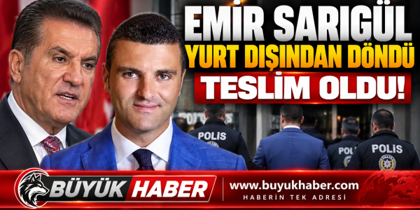Emir Sarıgül Yurt Dışından Döndü, Avukatıyla Birlikte Emniyete Gitti!