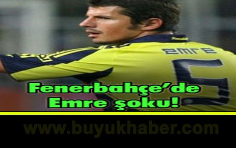 Emre Kayseri maçında yok