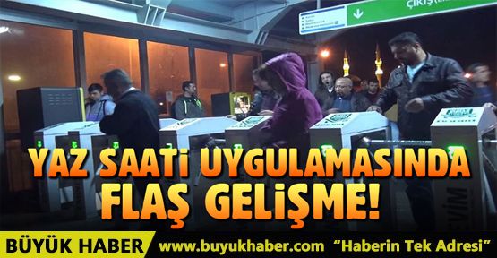 Enerji Bakanlığı kalıcı yaz saati uygulamasını gözden geçirecek